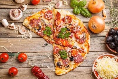 Pizza Via Santa Maria en Bilbao