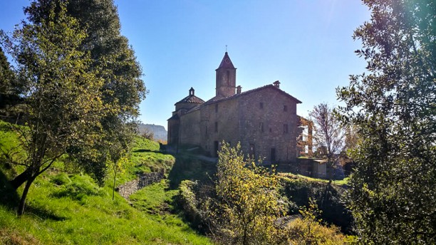 La Rectoría de Sant Joan de Fàbregues en Pruit