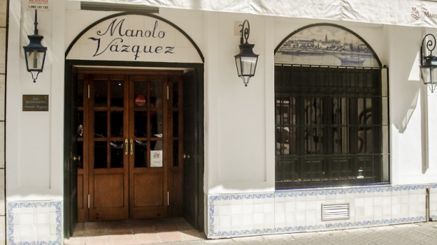 Manolo Vázquez en Sevilla