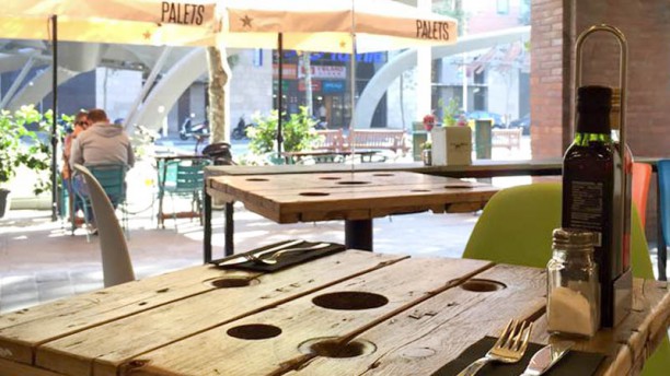 Palets en Barcelona