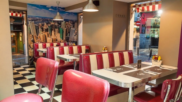 Skyline diner en Madrid