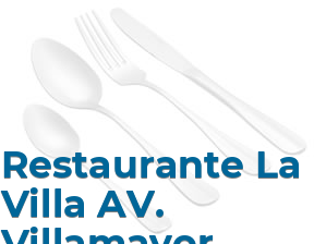 Restaurante La Villa AV. Villamayor en Salamanca