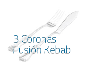 3 Coronas Fusión Kebab en Logroño