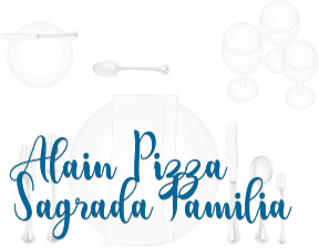 Alain Pizza Sagrada Familia en Barcelona