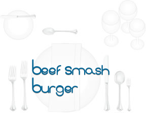 Beef Smash Burger* en Córdoba