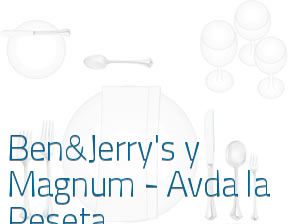 Ben&Jerry's y Magnum - Avda la Peseta en Madrid