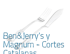Ben&Jerry's y Magnum - Cortes Catalanas en Barcelona
