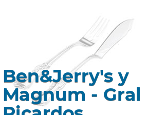 Ben&Jerry's y Magnum - Gral Ricardos en Madrid