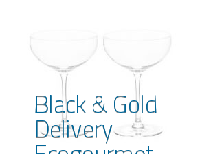 Black & Gold Delivery Ecogourmet en Barcelona