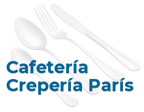 Cafetería Crepería París en Mérida