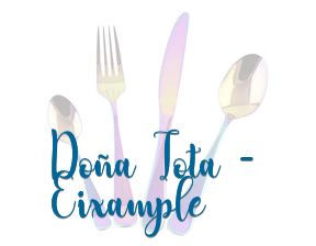 Doña Tota - Eixample en Barcelona