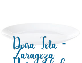 Doña Tota - Zaragoza Universidad en Zaragoza