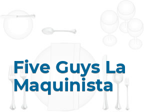 Five Guys La Maquinista en Barcelona