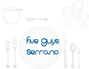 Five Guys Serrano en Madrid