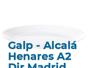 Galp - Alcalá Henares A2 Dir.Madrid en Alcalá de Henares