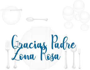 Gracias Padre Zona Rosa* en Madrid