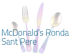 McDonald's Ronda Sant Pere en Barcelona