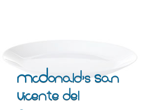 McDonald's San Vicente del Raspeig en San Vicente del Raspeig