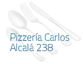 Pizzería Carlos Alcalá 238 en Madrid