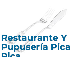 Restaurante Y Pupusería Pica Pica en Barcelona
