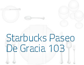 Starbucks Paseo De Gracia 103 en Barcelona