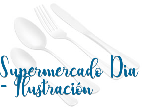 Supermercado Dia - Ilustración en Madrid