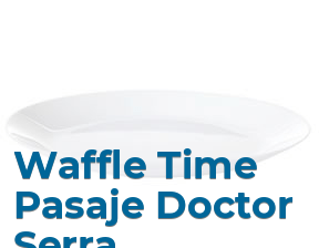Waffle Time Pasaje Doctor Serra en Valencia